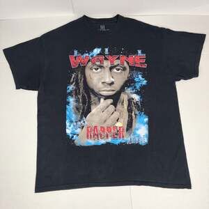 Lil Wayne Best Rapper Alive Men Graphic Tee Black Men's XL
